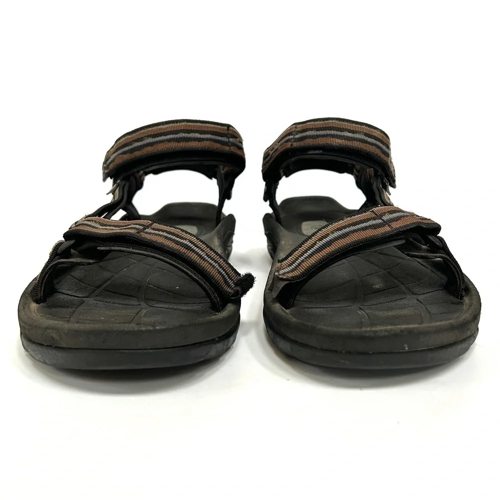Teva Men’s Terra Fi 5 Universal Hiking Sandal Black & Brown, Size 13
